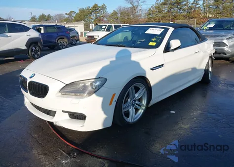2014 BMW 650I из США, поврежденный, VIN WBAYP9C56ED168927